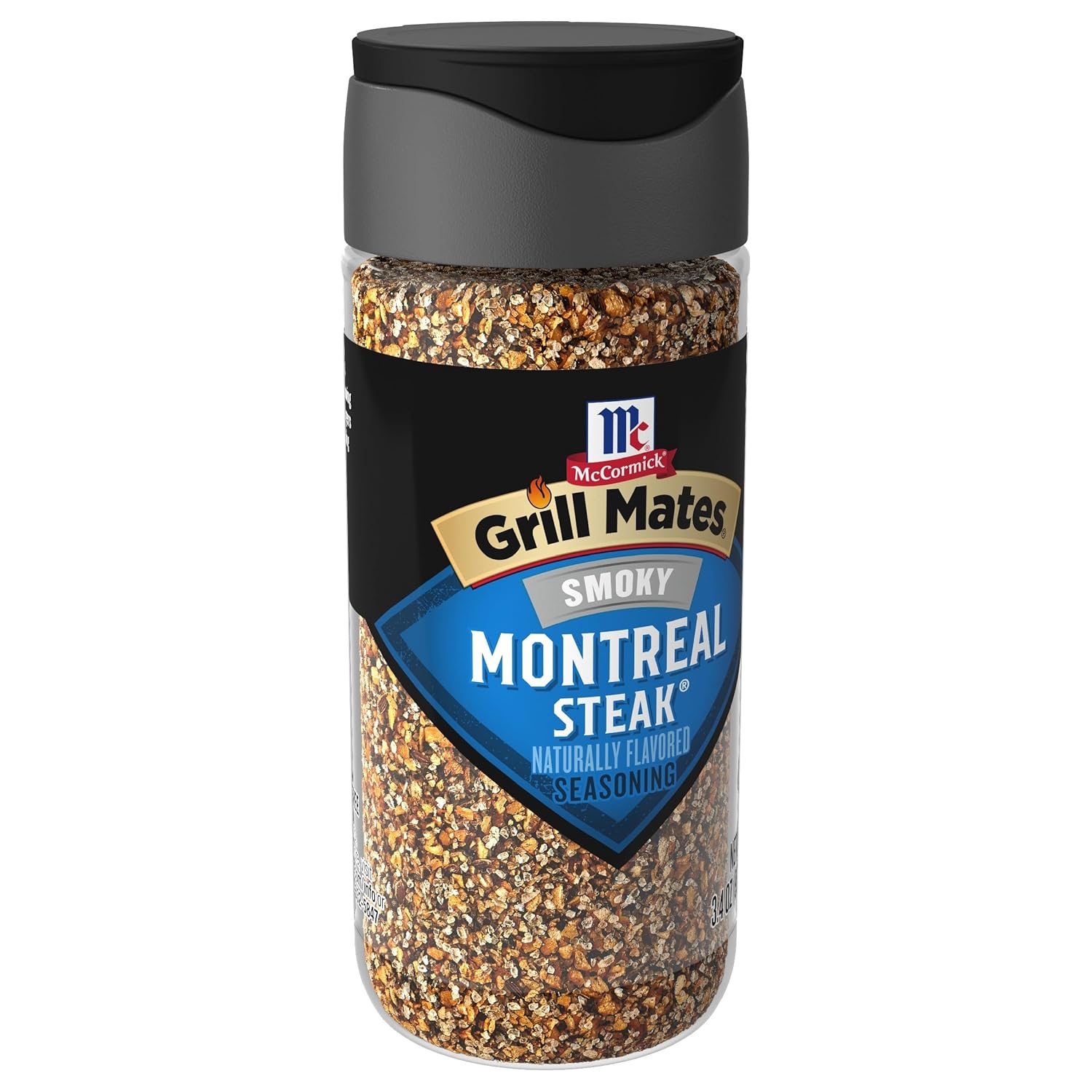 McCormick Grill Mates Smoky Montreal Steak Seasoning, 3.4 Oz