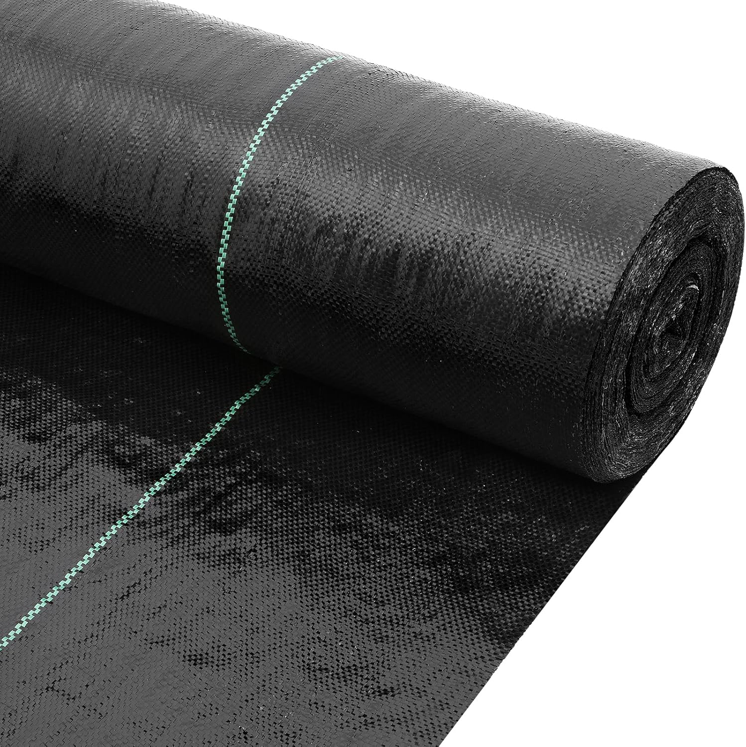 DWALE Driveway Fabric,13x115 ft Road Fabric Commercial Weed Barrier Fabric, Landscape Fabric Heavy Duty 5OZ French Drain Fabric for Erosion Control,Landscape Fabric,Weed Barrier,Construction Projects