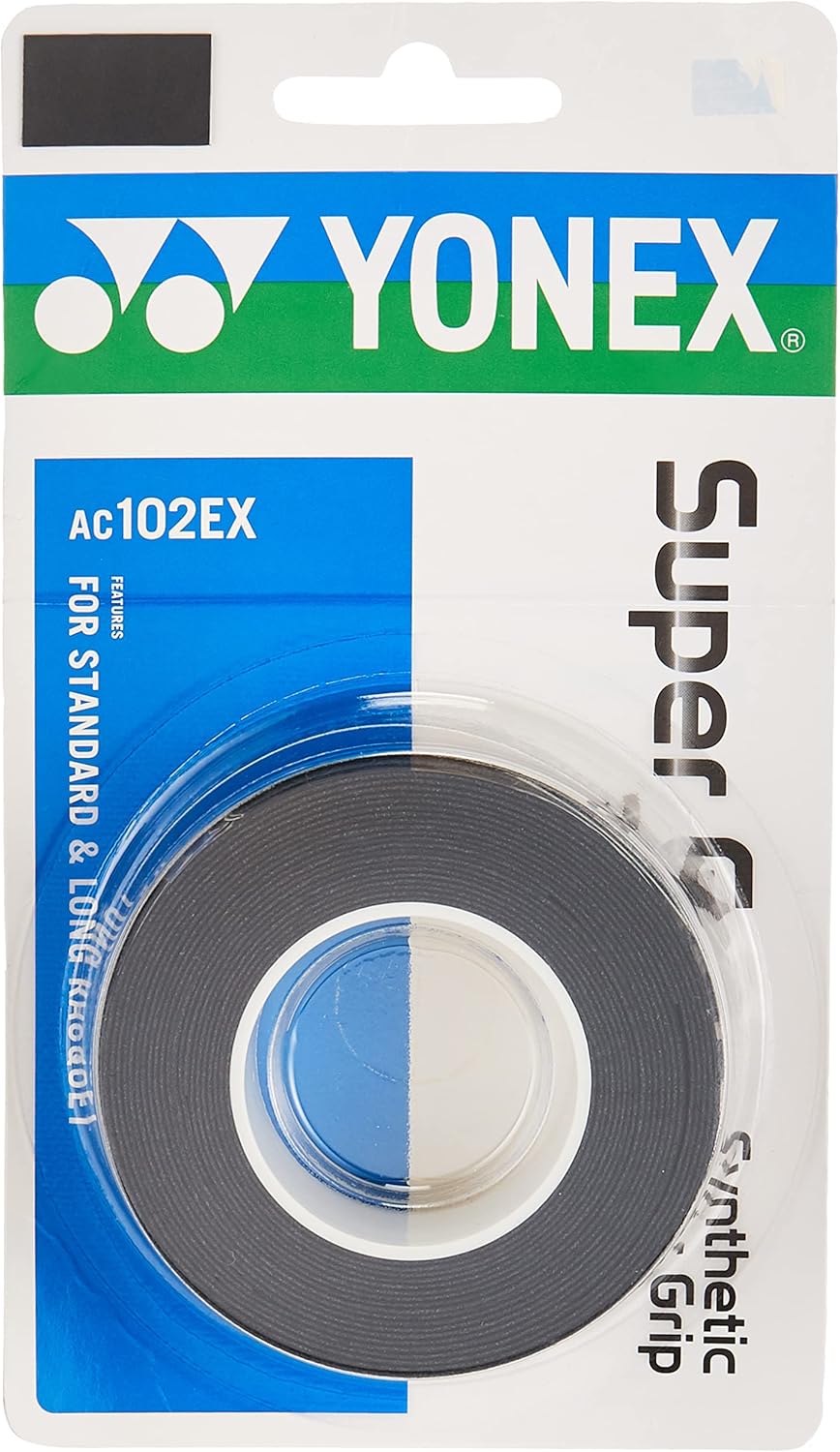 YONEXYonex Super Overgrip (Pack of 3) - Orange, One Size