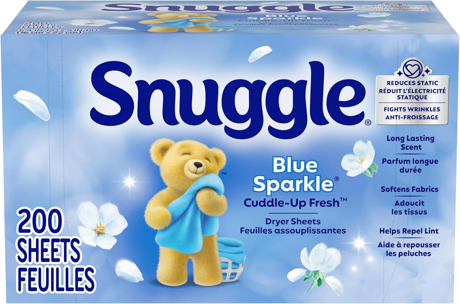 Snuggle Blue Sparkle(200 Sheets)