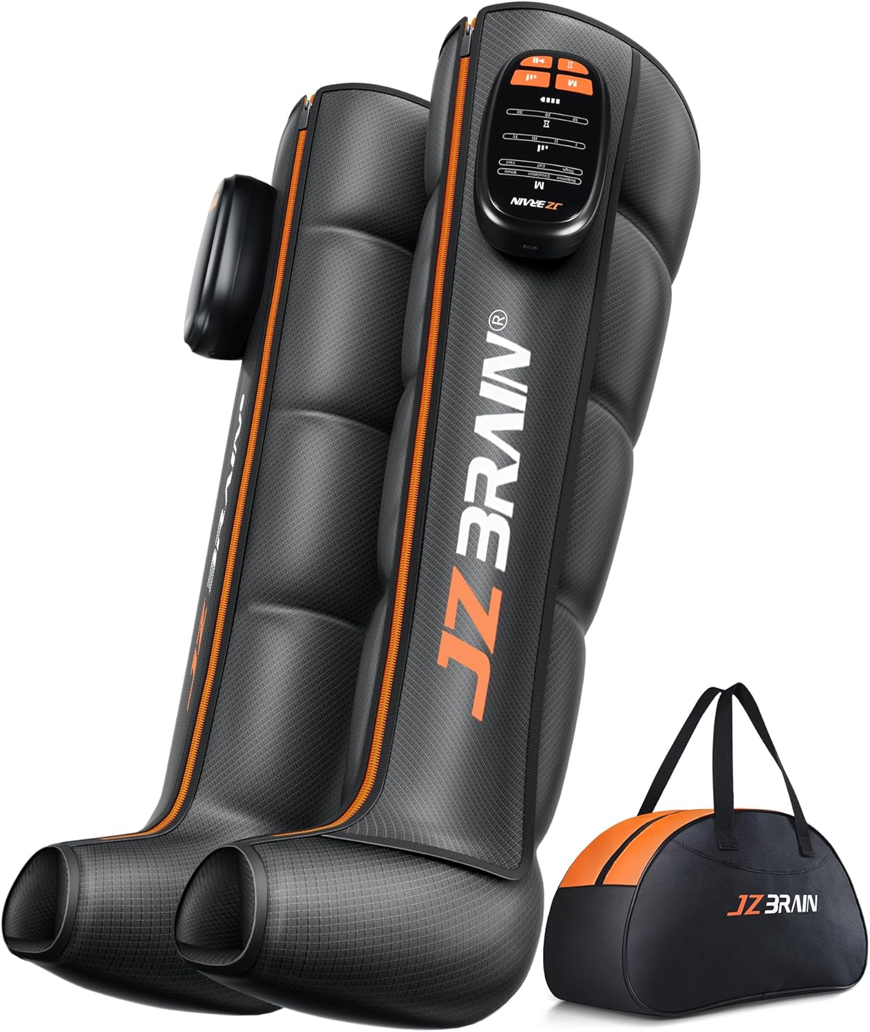 Sequential Air Compression Recovery System : Professional Full Leg Compression Boots for Fast Recovery & Circulation Improvement - Recovery Device for Athletes Runners Gym Users