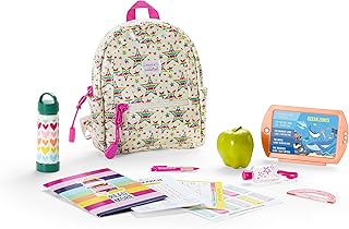 American Girl Truly Me 18-inch Doll Star Student Backpack Playset with Doll Tablet & Reversible Screens, For Ages 6+