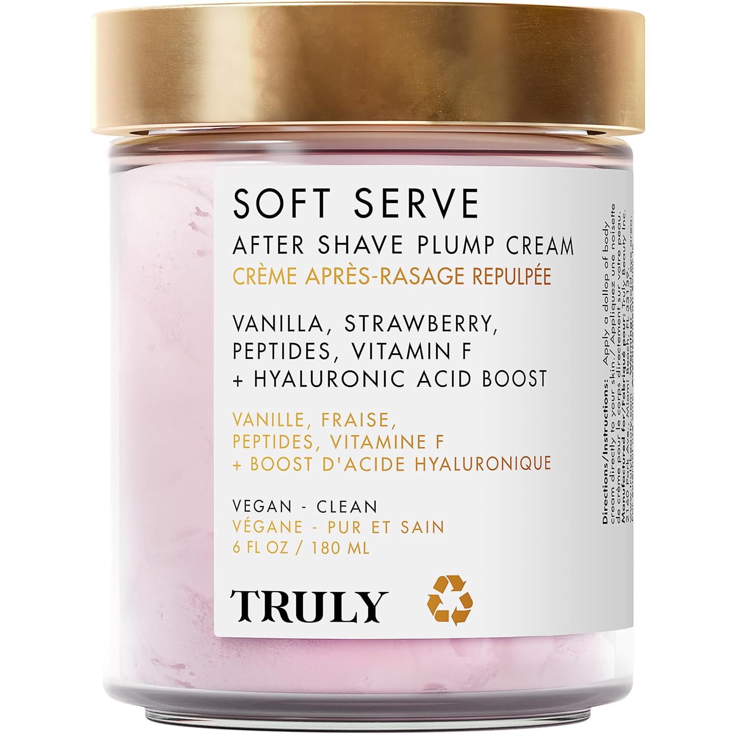 Truly Beauty Soft Serve After Shave Plump Cream | Post-Shave Body Lotion