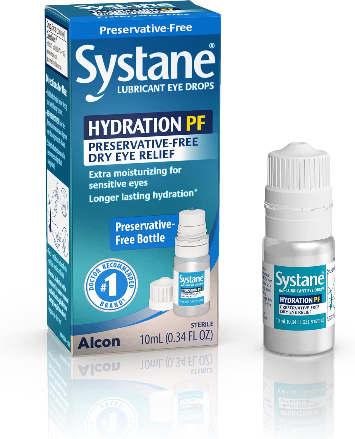 Systane Hydration Pf Lubricant Eye Drops 10ml