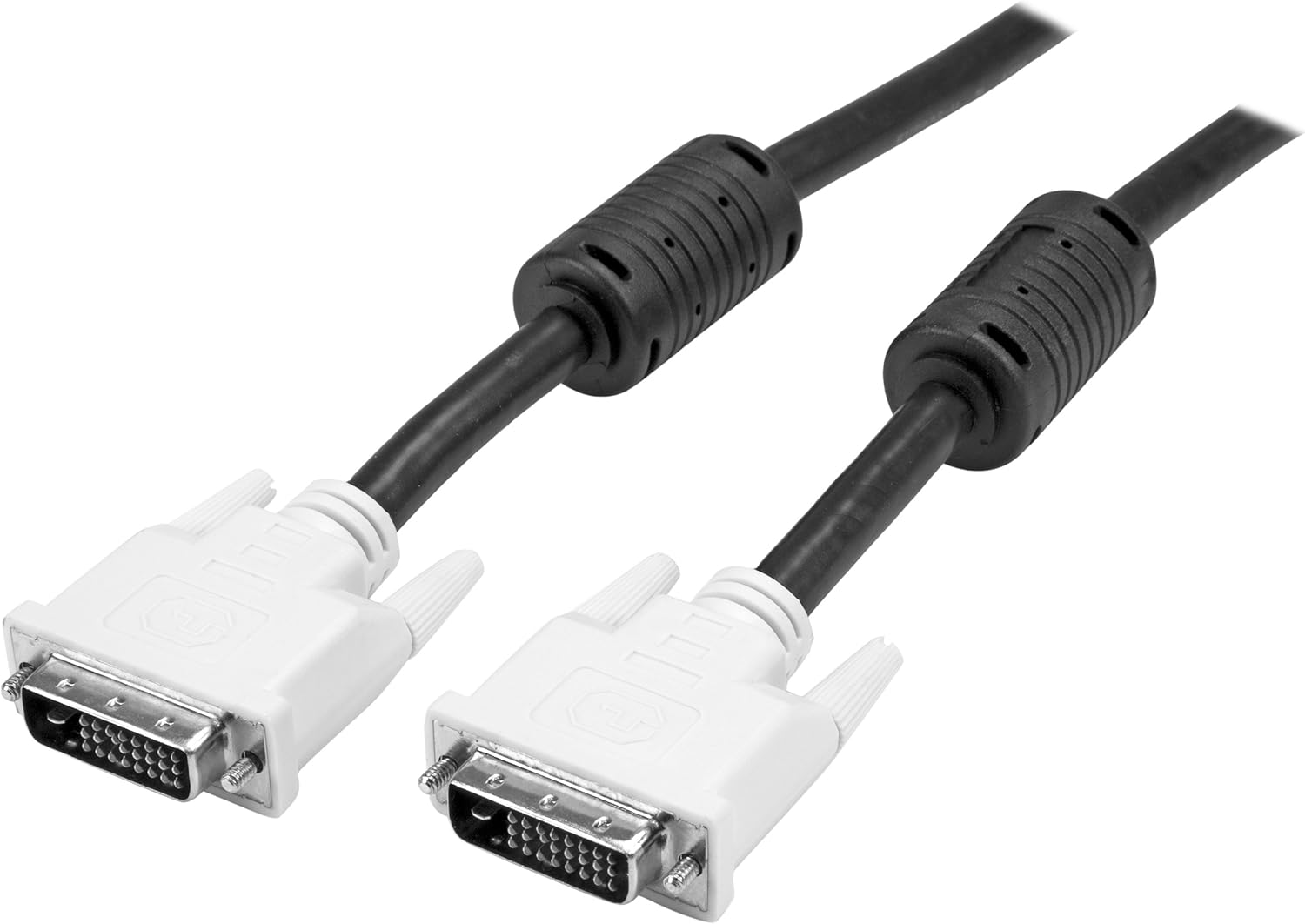 StarTech.com Dual Link DVI Cable - 20 ft - Male to Male - 2560x1600 - DVI-D Cable - Computer Monitor Cable - DVI Cord - Video Cable
