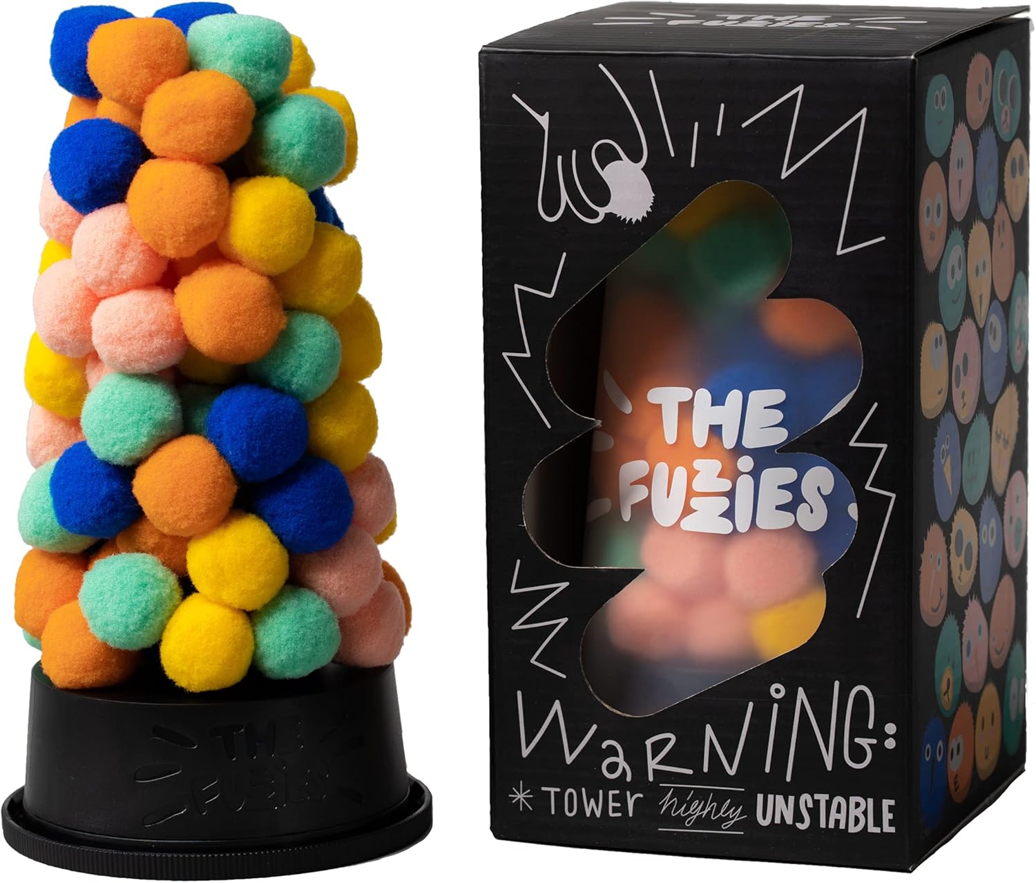 CMYK The Fuzzies - A Gravity Defying, Squishy Stacking Game