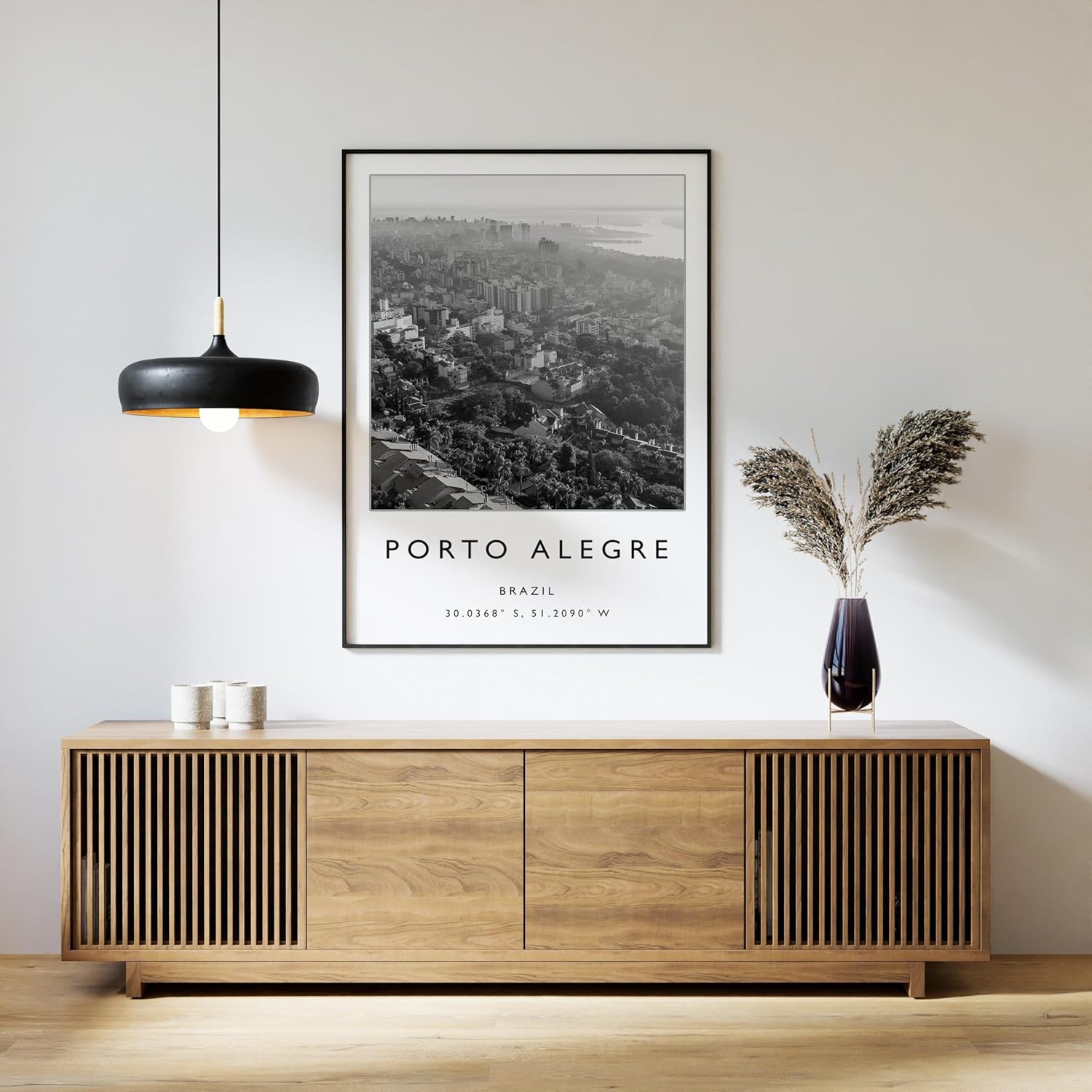 Porto Alegre Brazil Travel Print, Porto Alegre Travel Poster, Brazil Print South America Poster Wall Decor Wall Art Photo 249 Photo