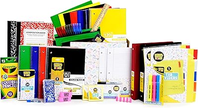 Ultimate High School and College Back to School Essentials Kit - 92 Pieces