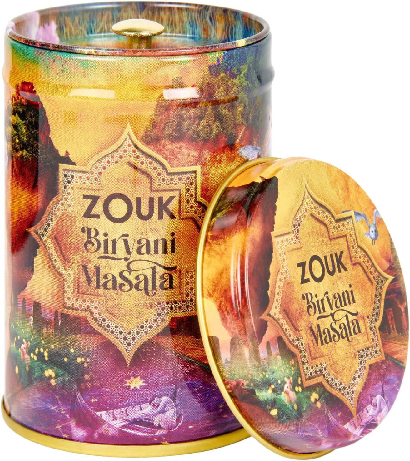 Zouk Biryani Masala Spice Pot | Authentic Indian Spice Blend | Rich & Fragrant Powder | For Biryani & Rice Dishes | Vegan Friendly (60g)
