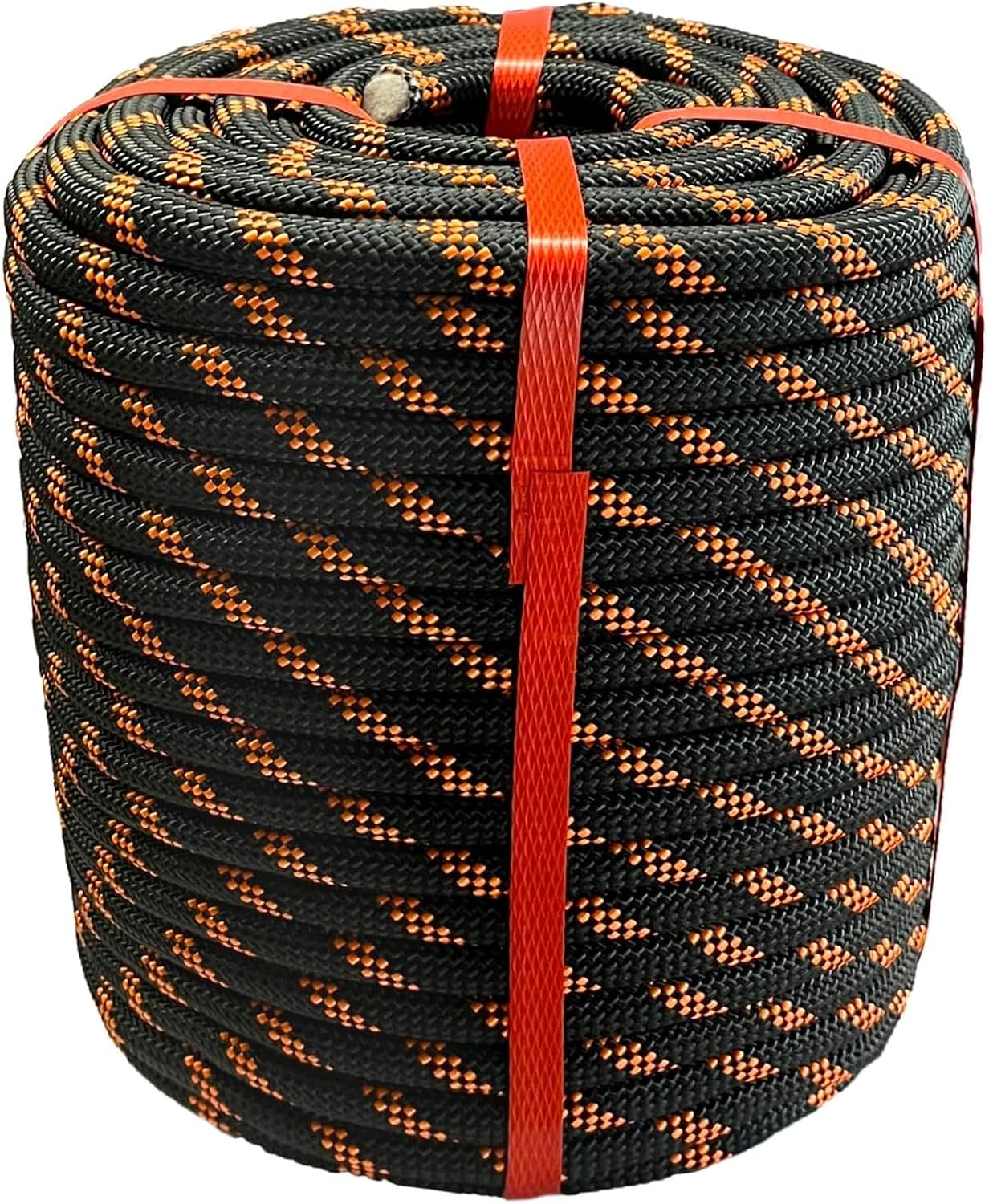 1/2 in x 150 ft Polyester Arborist Rigging Rope, Black