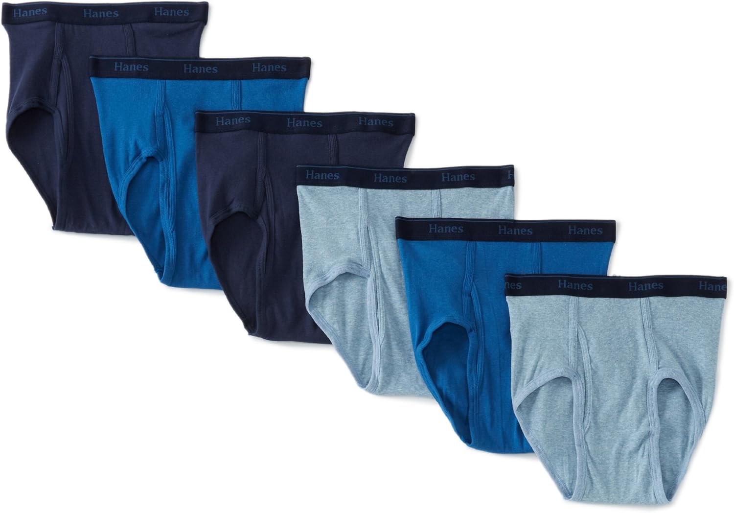 Hanes Men's 6-Pack Classics Full-Cut Brief