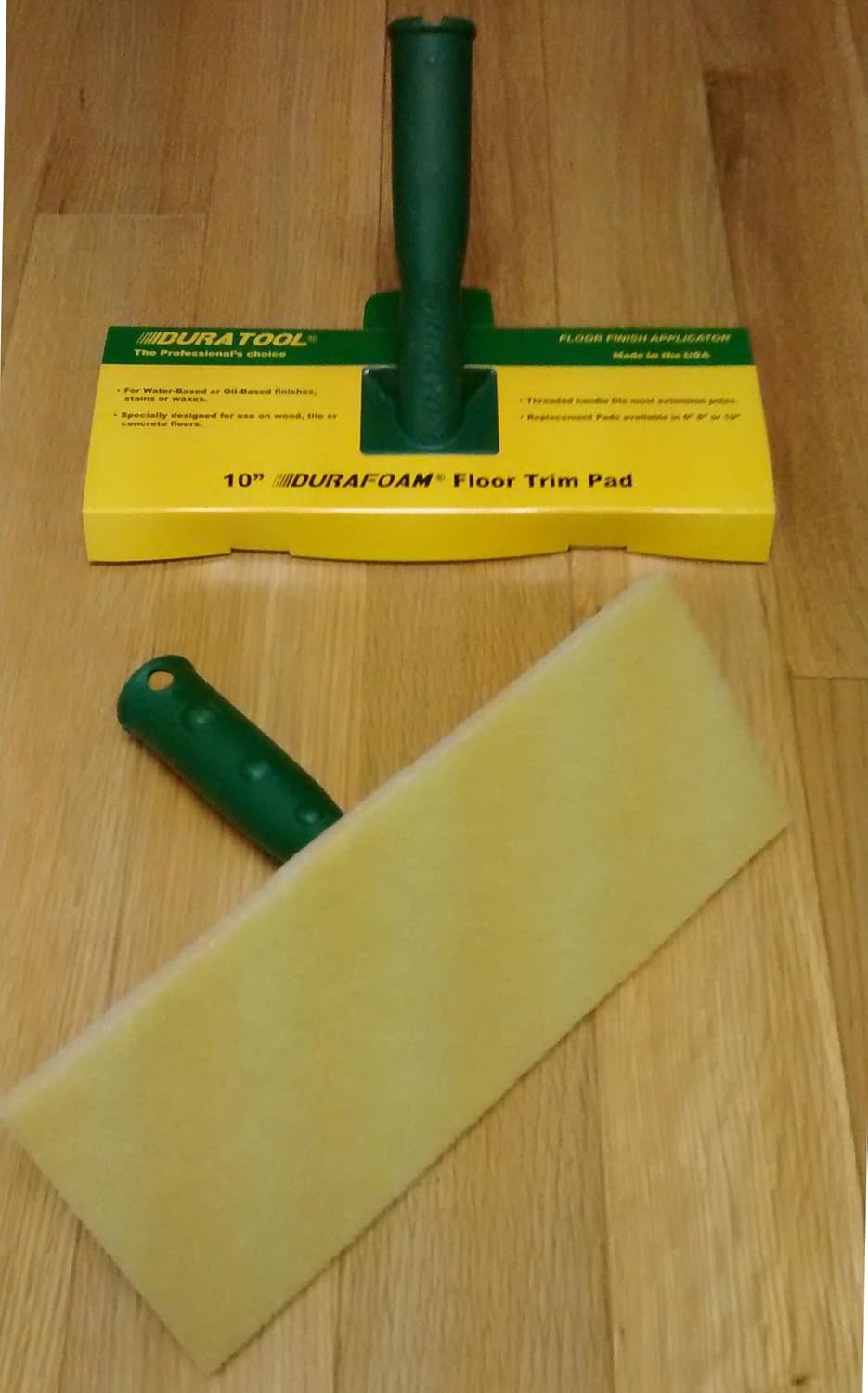 Durafoam 10" Floor/trim Pad Paint and Finish Applicator with Handle #8040