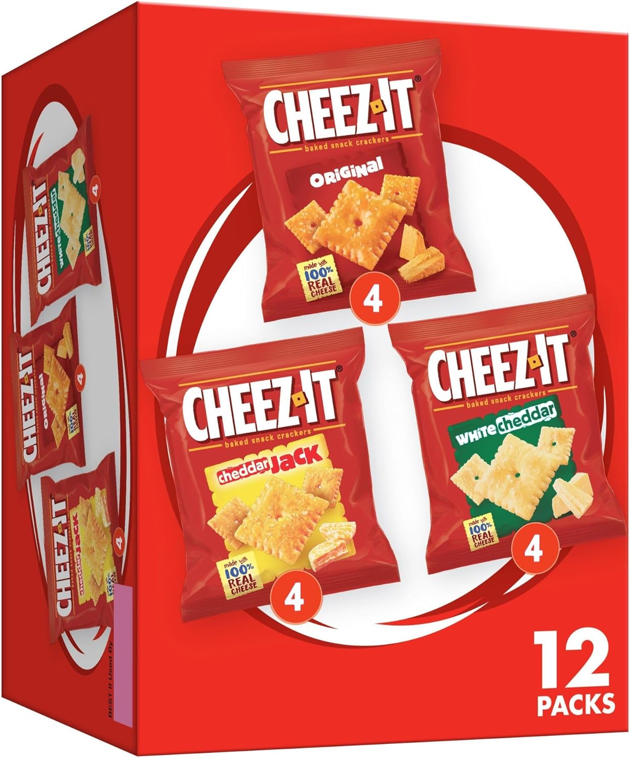 Cheez-It Crackers Variety Snack, 12.1 Ounce