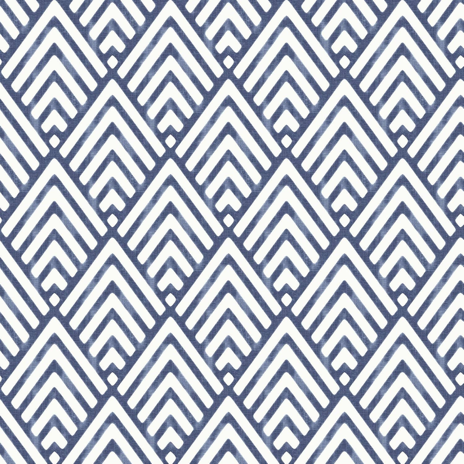 NuWallpaper NU1701 Deep Arrowhead Decal - Blue