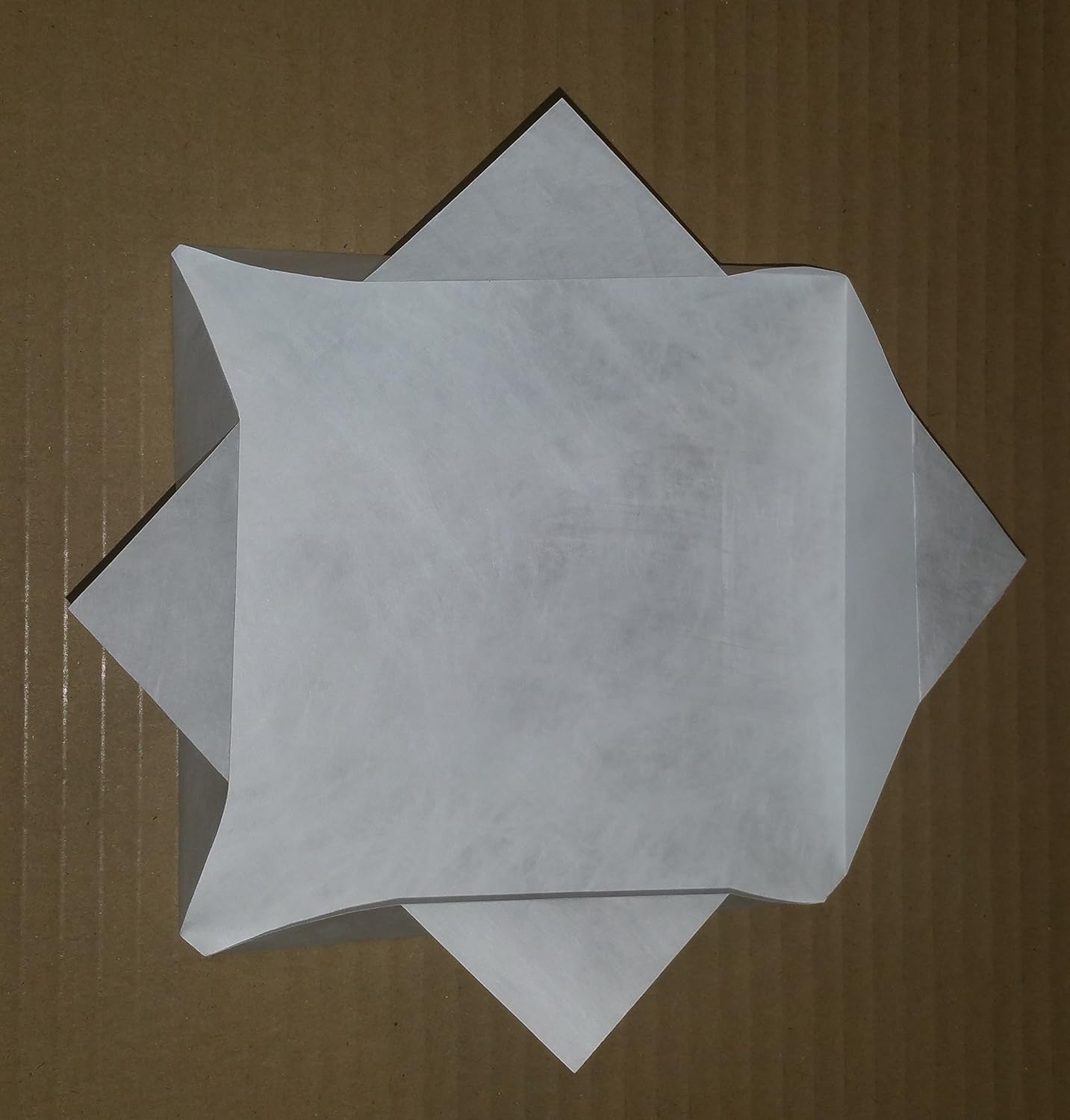 Spenic Dupont™ TYVEK® 1057 D Sheets (55GSM) [Pack of 10] - Origami Squares (3" x 3" (7.62cm x 7.62cm))