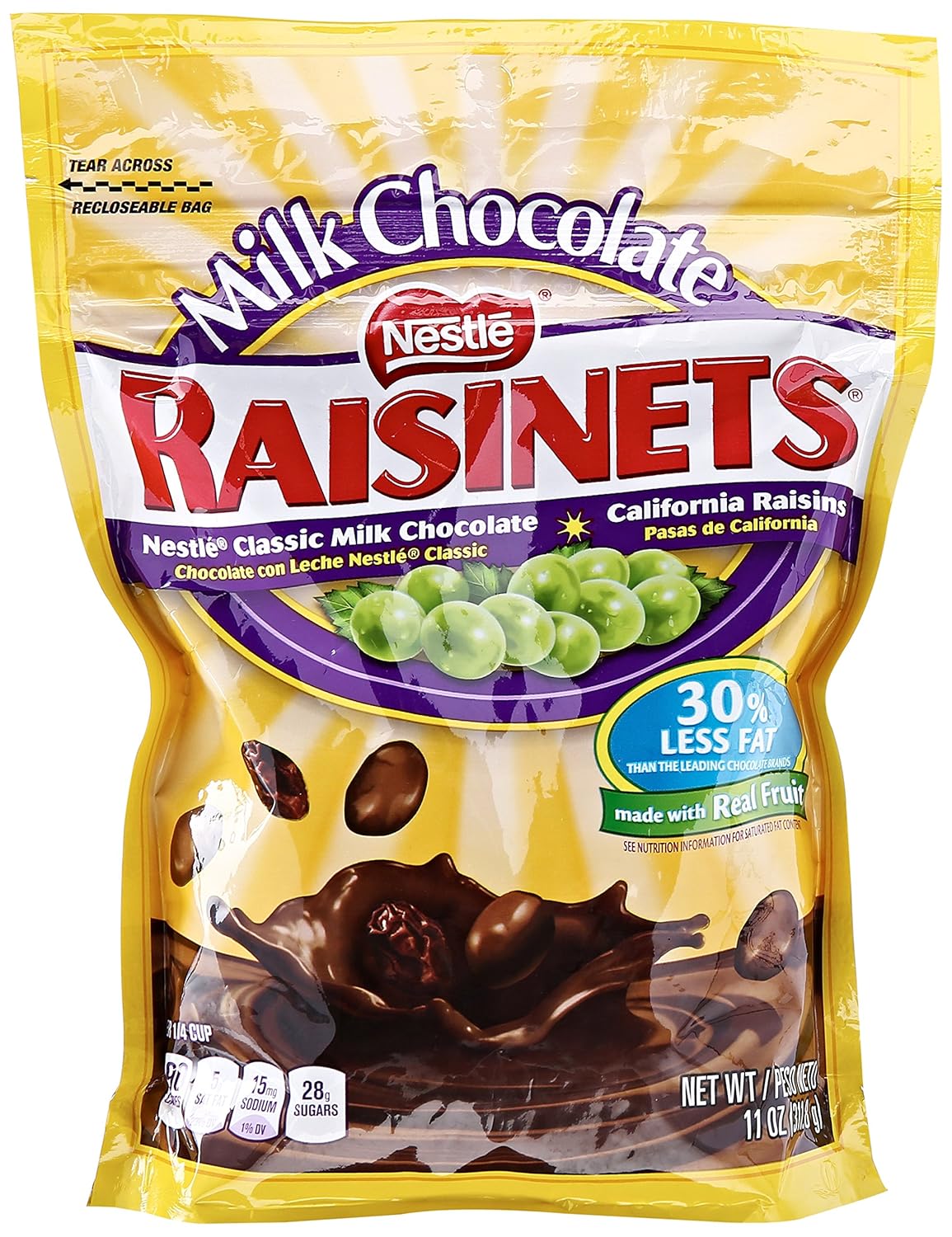 Raisinets Milk Chocolate Raisin Candy, 11 oz