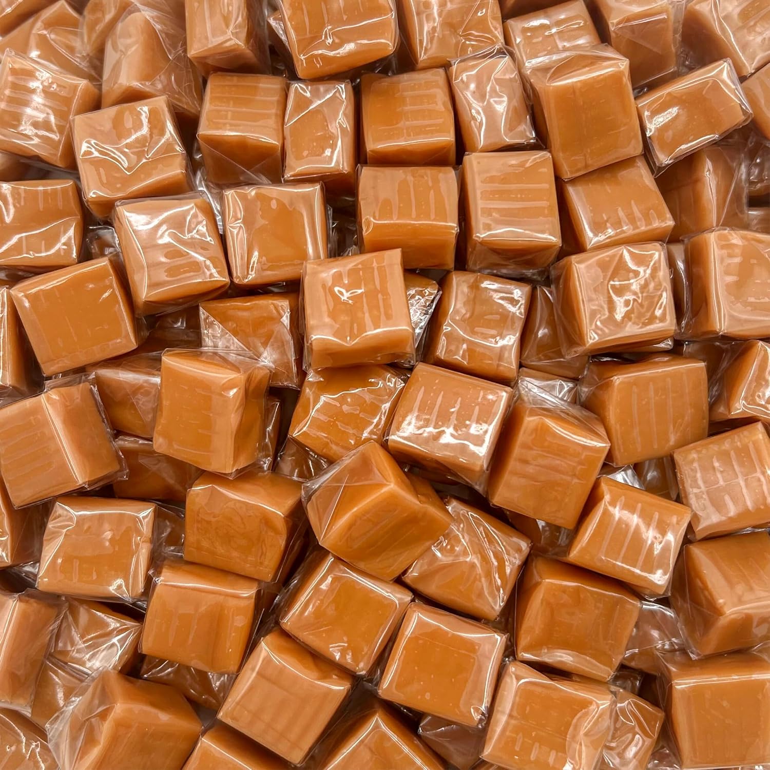 Caramel Cubes Candy | 2-Pound Bag | Individually Wrapped