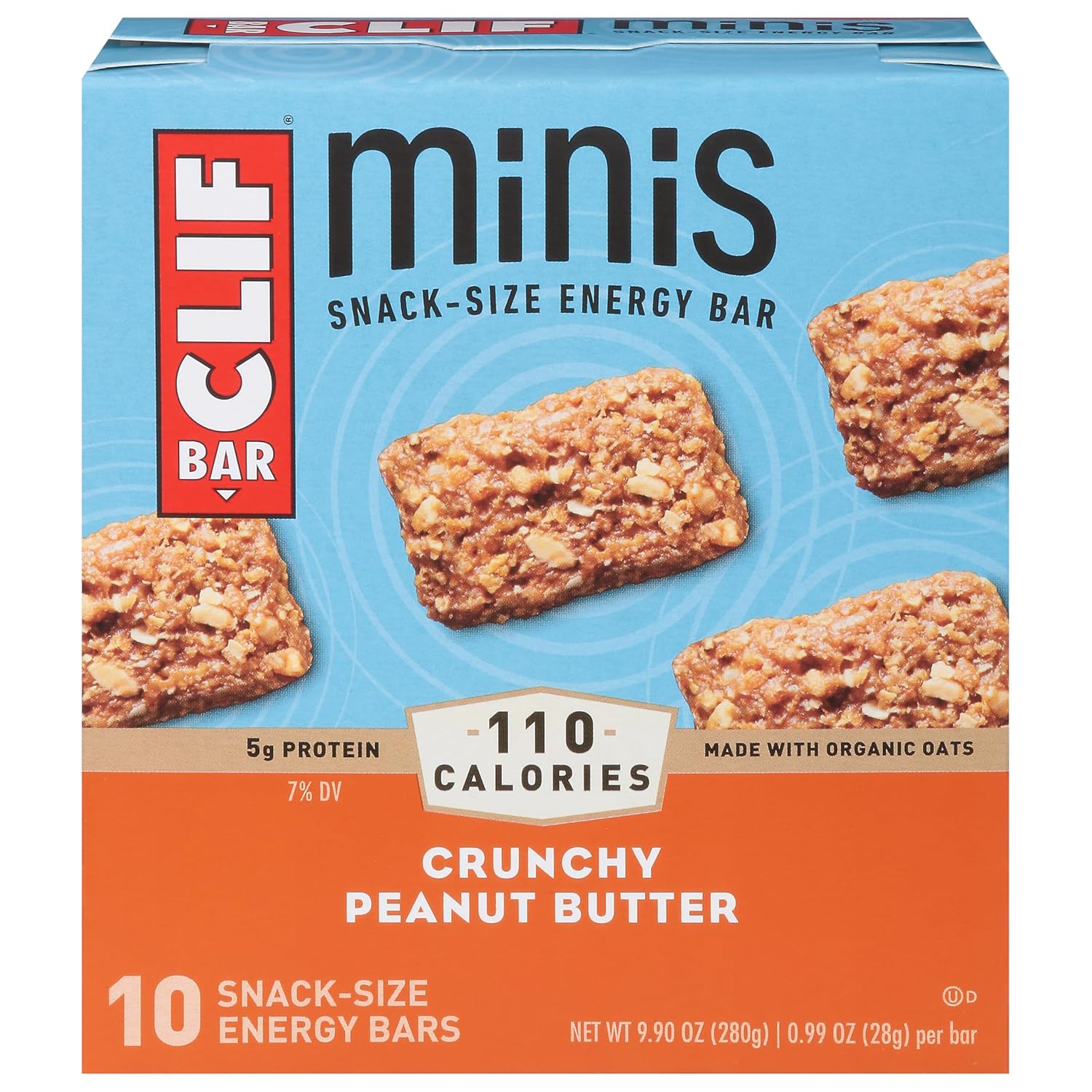 BAR MINI CHRNCHY PB 10CT