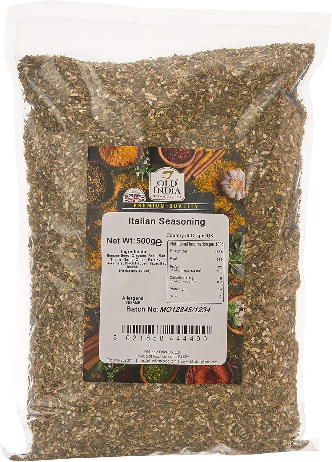 Old India Italian Seasoning 500g