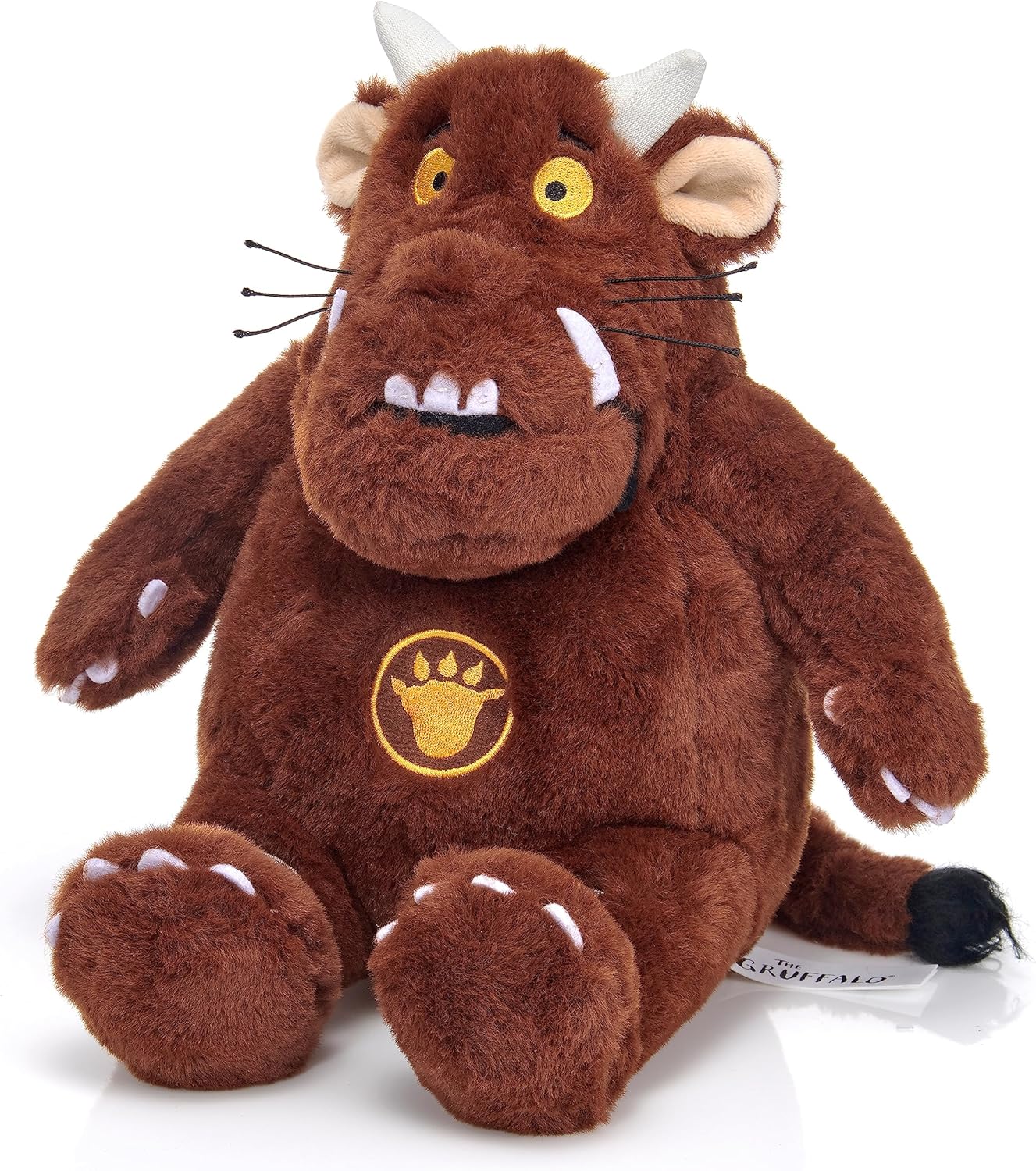 WOW! STUFF The Gruffalo Interactive Plush | Official Talking 12" Soft Toy From The Julia Donaldson and Axel Scheffler Children's Books and Films | For Boys and Girls Aged 2 to 6