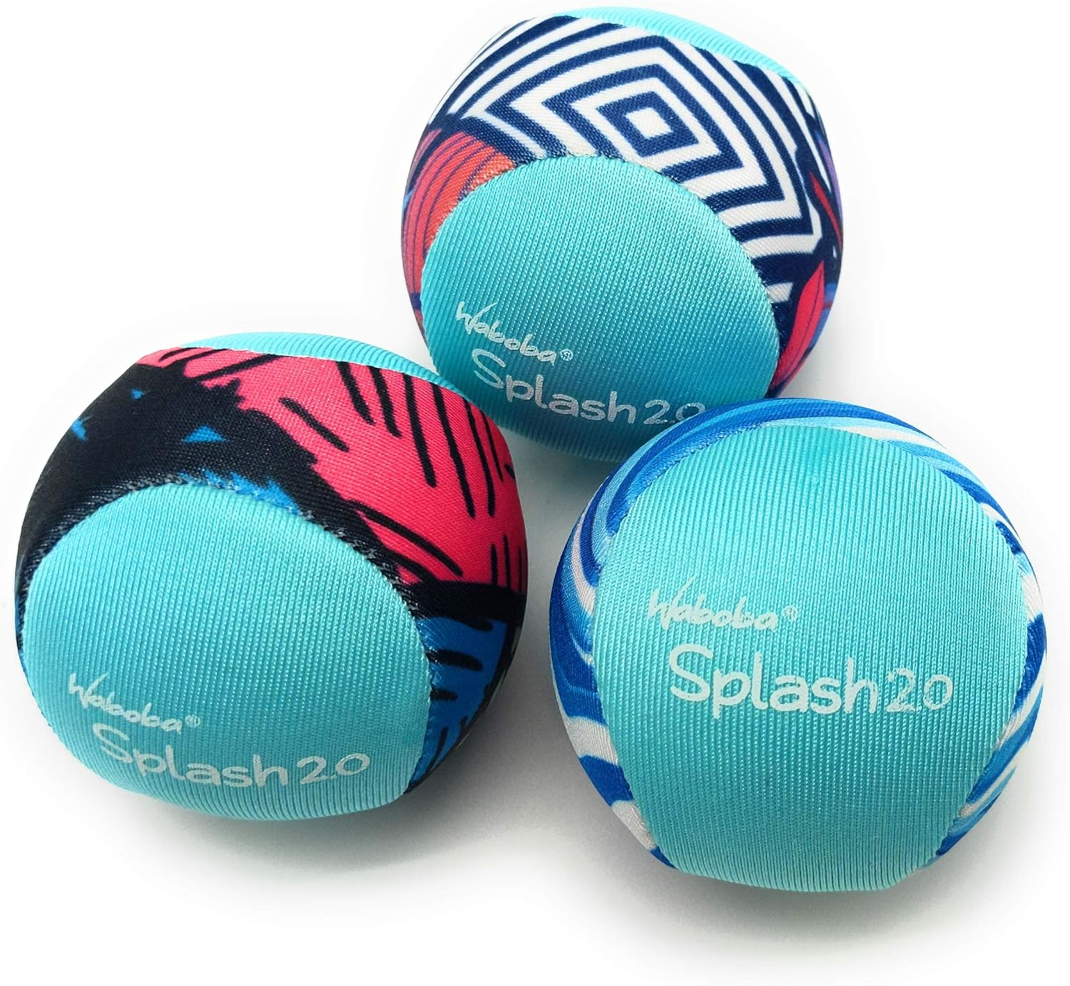 Waboba Splash Ball 2.0 - Water Bouncing Balls (Triple Pack) (Colors May Vary)