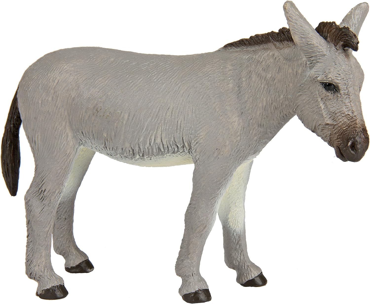 Safari Ltd. Donkey Figurine - Lifelike 4" Farm Animal Figure - Educational Toy for Boys, Girls, and Kids Ages 3+