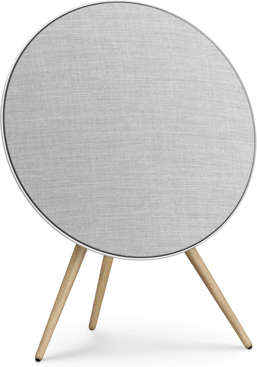 Bang & Olufsen Beosound A9 (5th Generation) - Iconic and Powerful Multiroom WiFi and Bluetooth Home Speaker with Active Room Compensation, Natural Aluminum