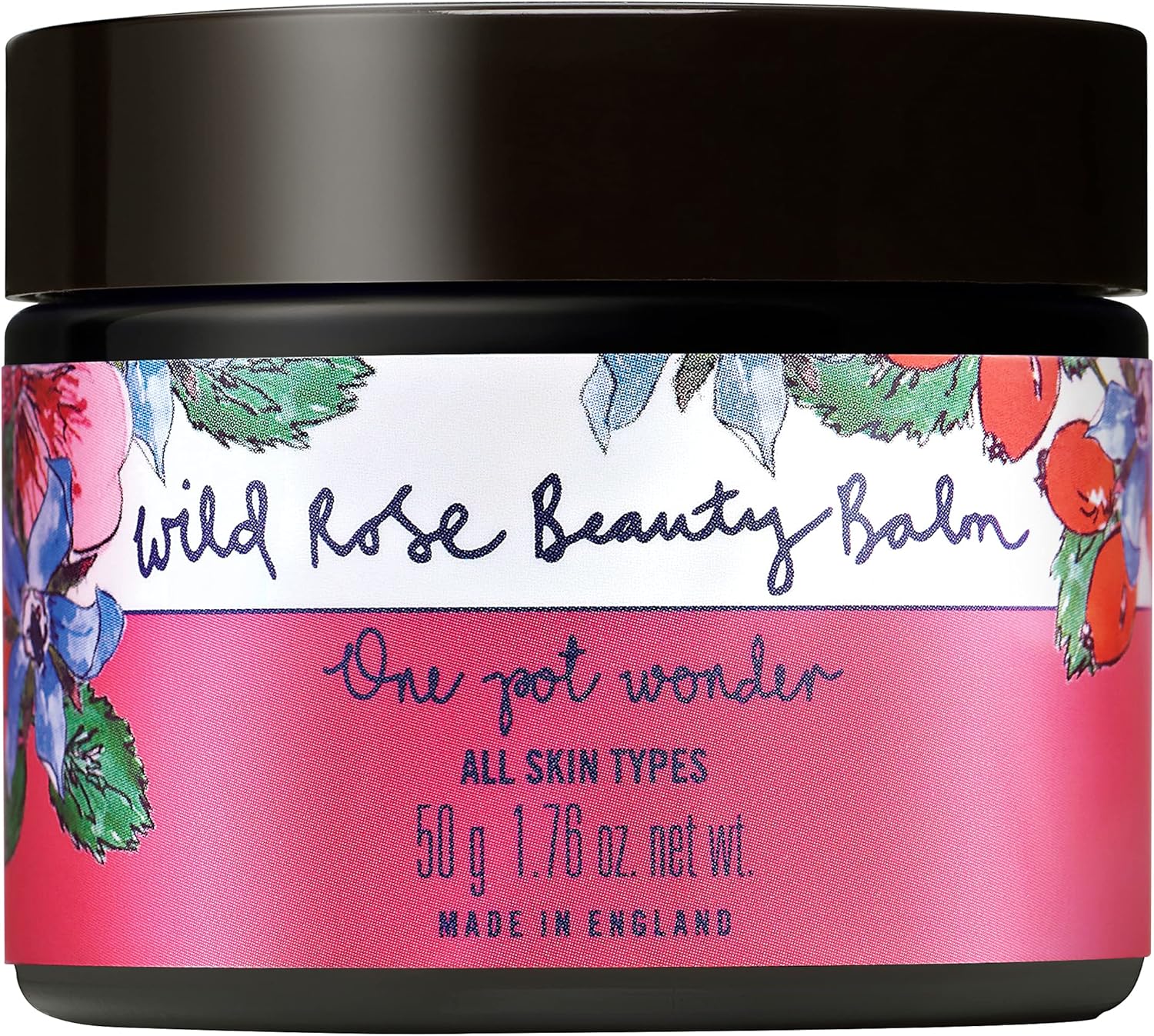 Neal's Yard Remedies Wild Rose Beauty Balm, Radiant & Nourished Skin, For All Skin Types, Cruelty-Free, 50g