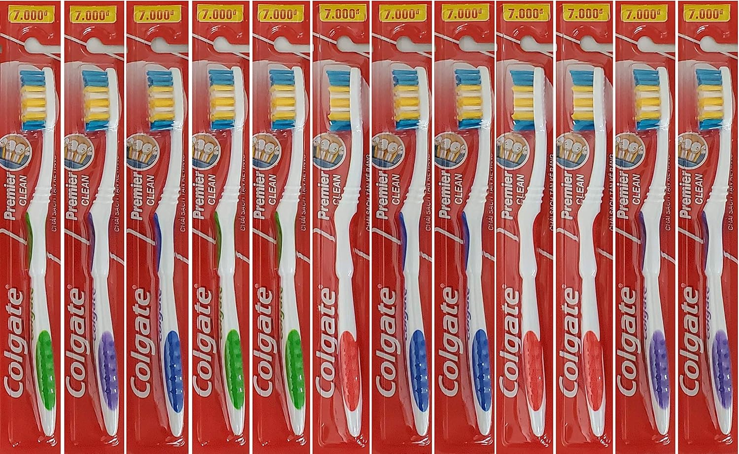 Colgate Toothbrushes Premier Extra Clean(12 Toothbrushes)