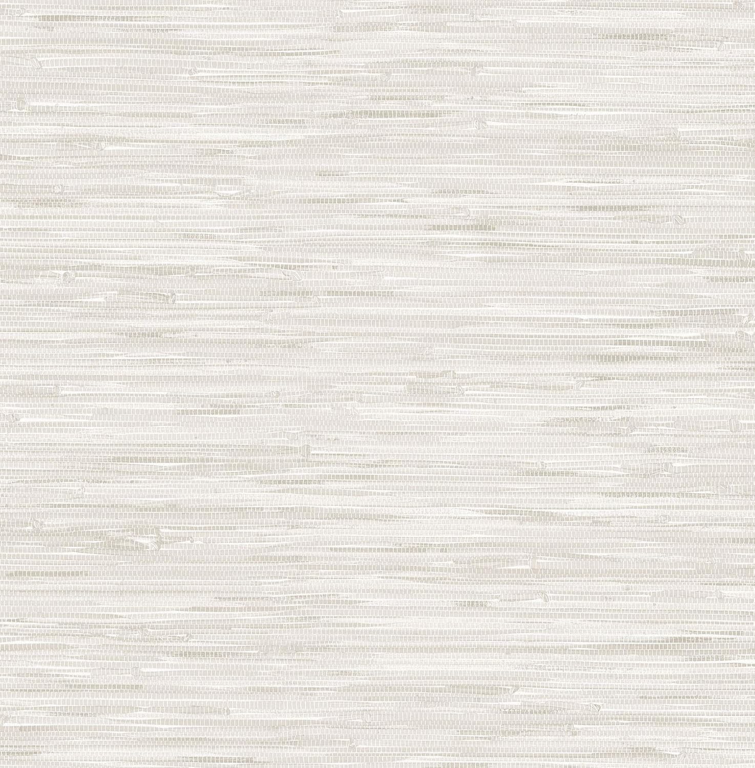 NuWallpaper NUS2875 Cream Grassweave Peel & Stick Wallpaper, Neutral