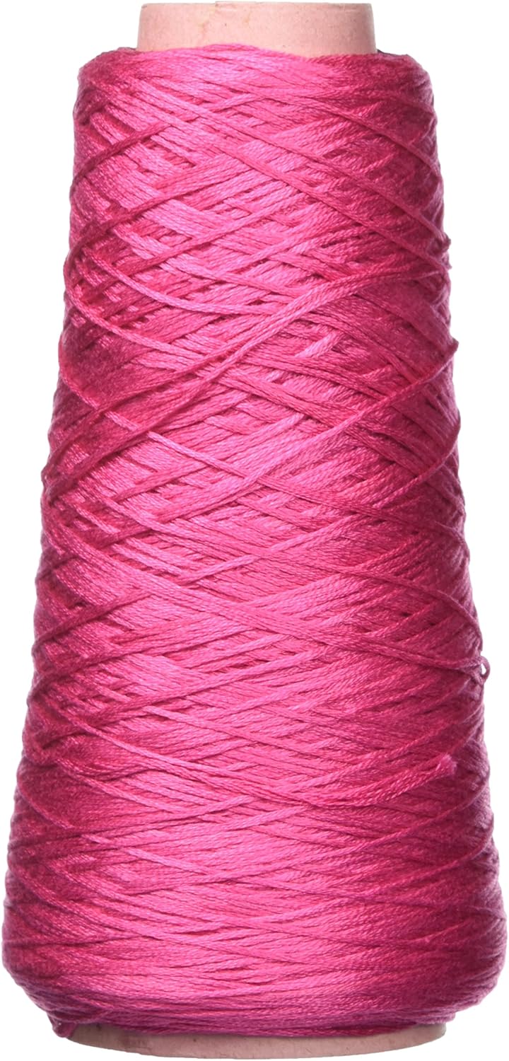 DMC Six Strand Embroidery Cotton 100 Gram Cone, Cyclamen Pink Dark