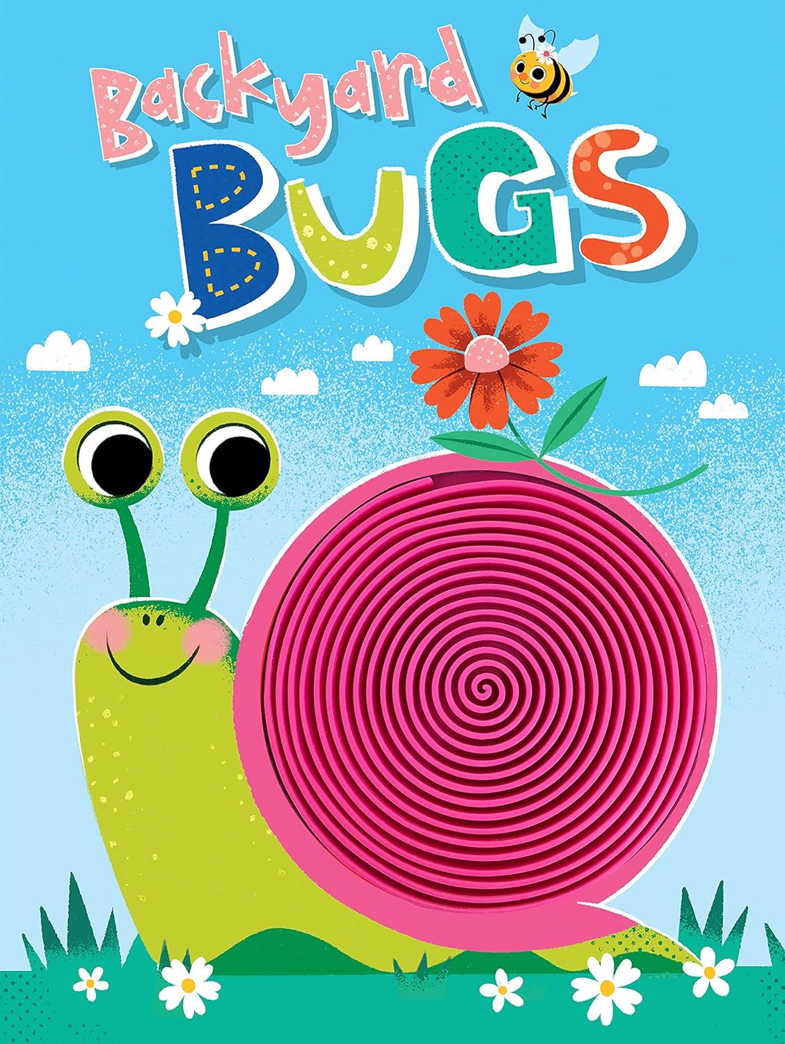 Backyard Bugs - Touch and Feel Board Book - Sensory Board Book (Touch & Feel Sensory Board Books for Baby & Toddler Time)