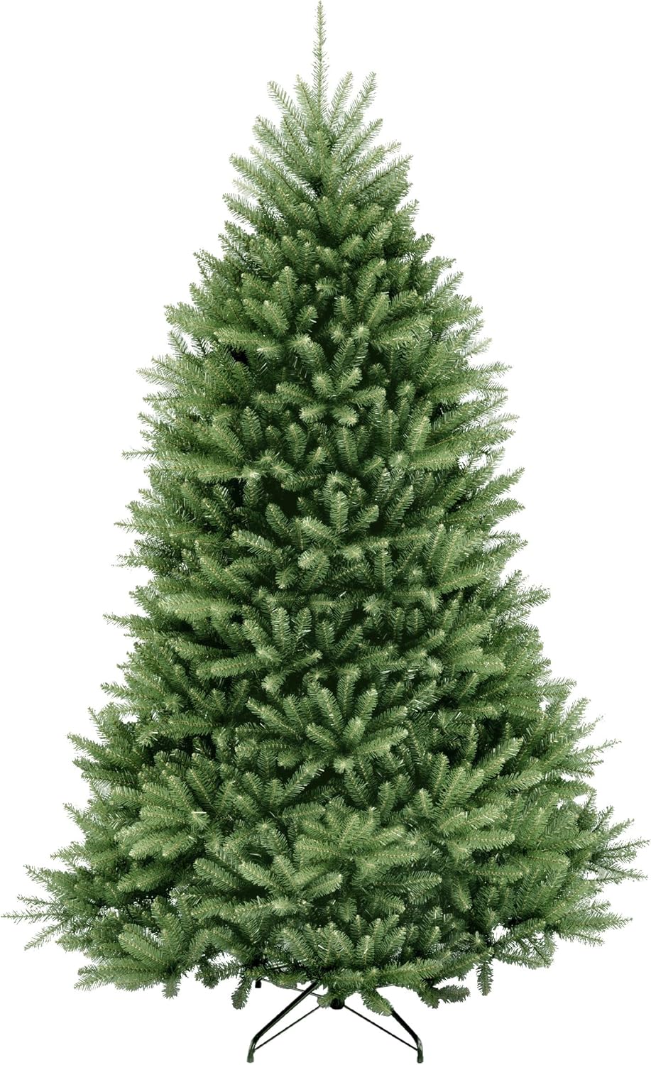 National Tree Company Artificial Full Christmas Tree, Green, Dunhill Fir, Includes Stand, 7.5 Feet