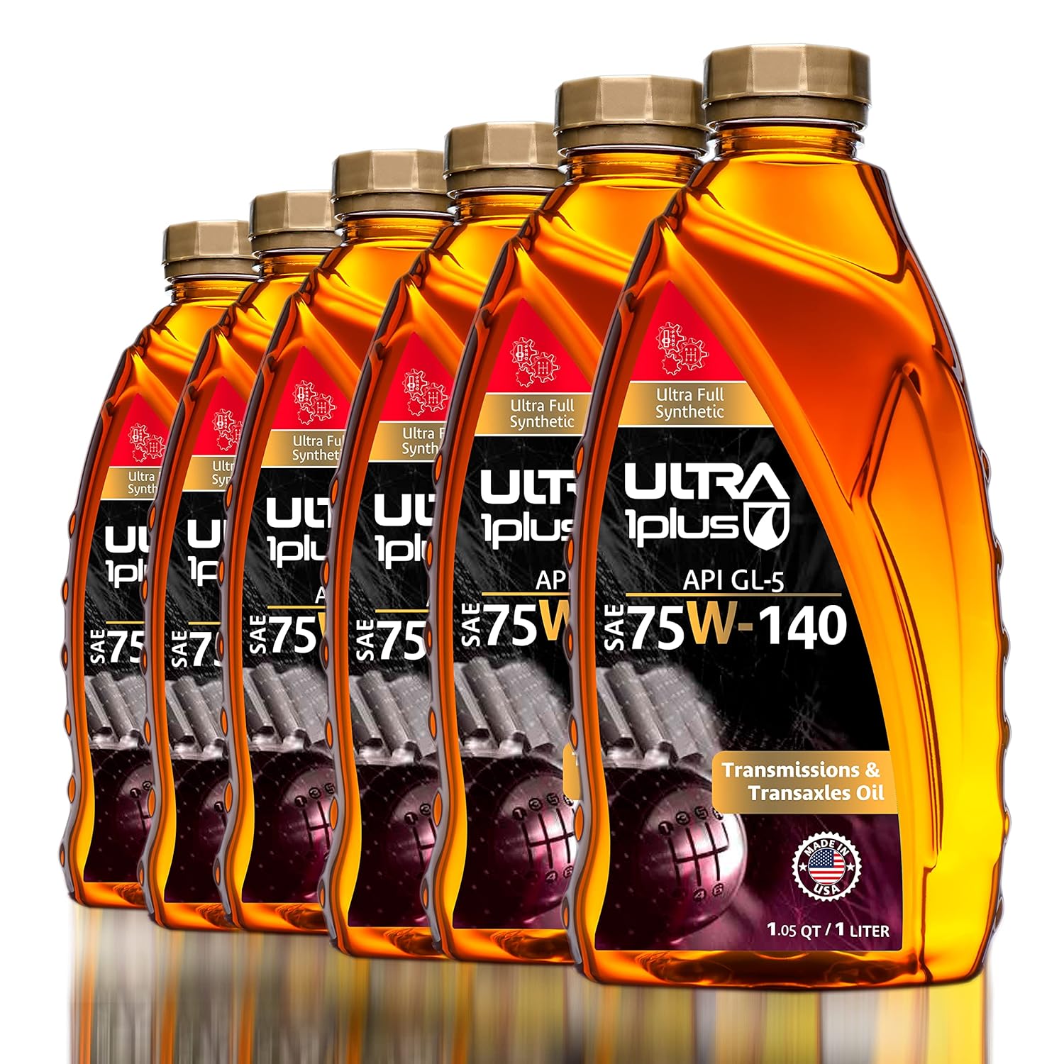 ULTRA 1PLUS SAE 75W-140 Synthetic Gear Oil, API GL-5