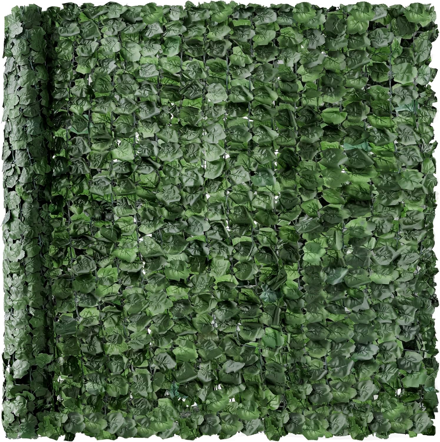Best Choice Products Outdoor Garden 94x39-inch Artificial Faux Ivy Hedge Leaf and Vine Privacy Fence Wall Screen - Green