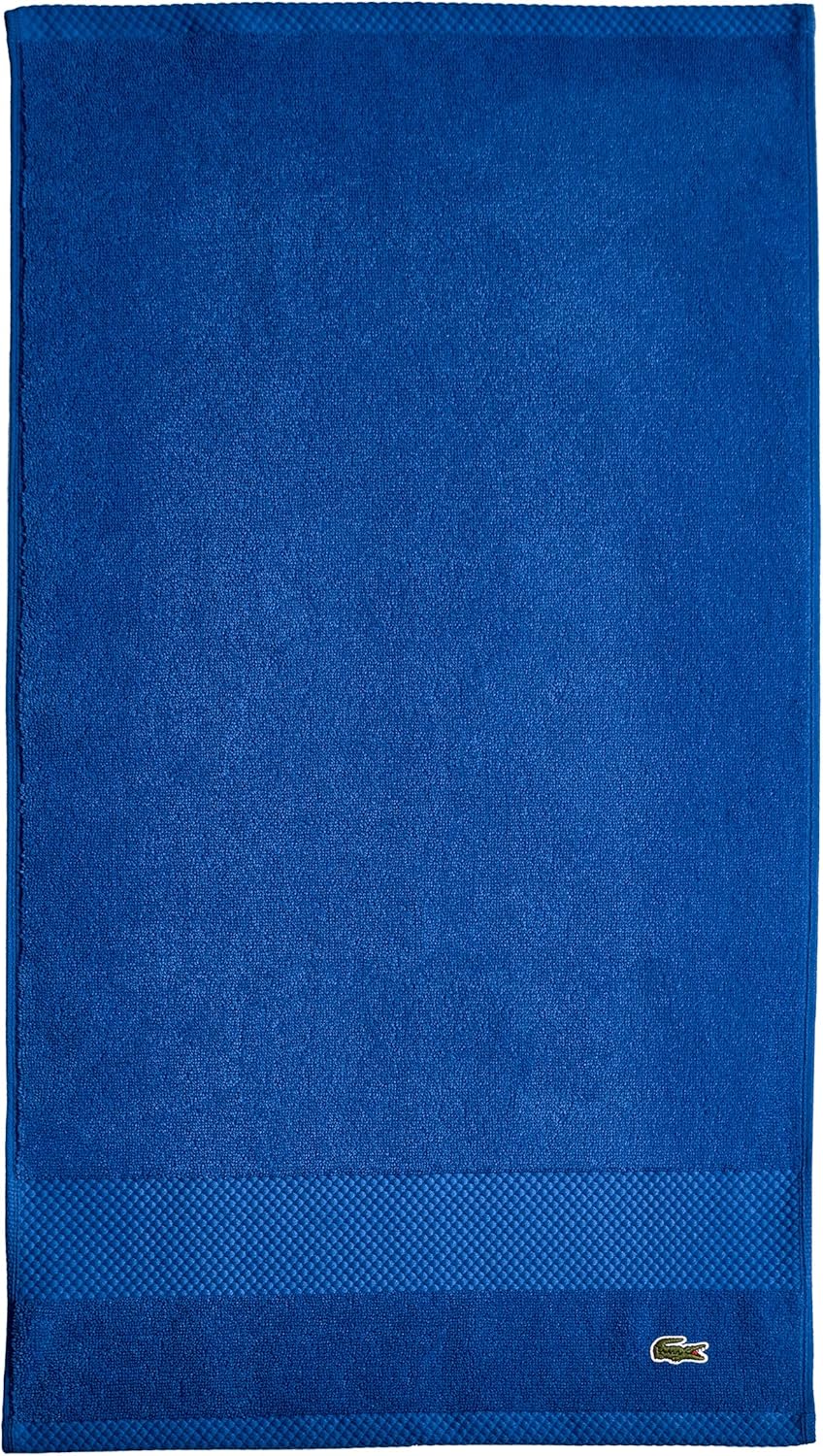 Lacoste Heritage Supima Cotton Hand Towel, Surf Blue, 16" x 30"