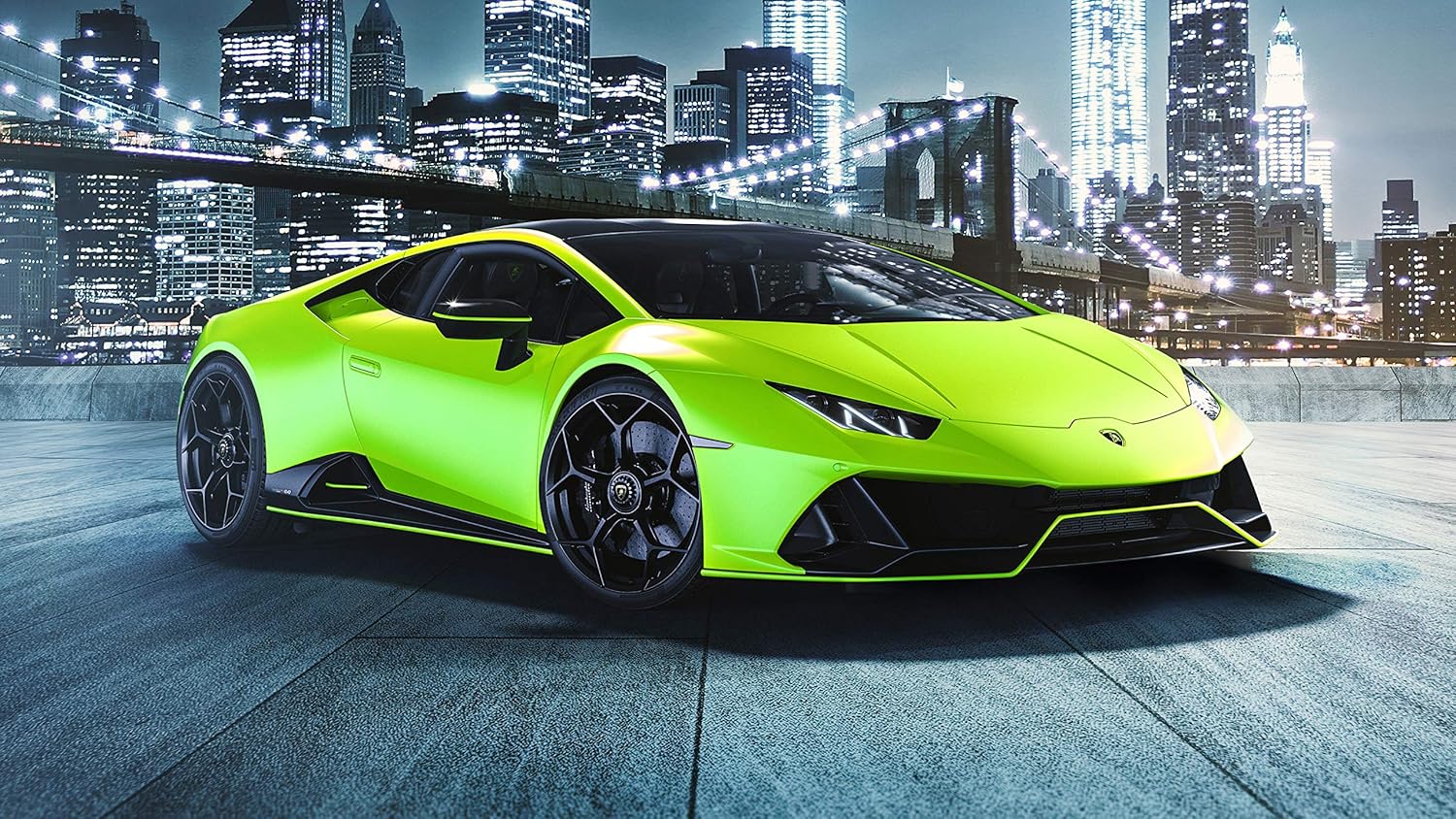 Laminated 42x24 Poster: Green Lamborghini Huracan evo Fluo Capsule 2021 2 4k hd Cars HDhd Lamborghini HDhd Lamborghini Aventador Wide