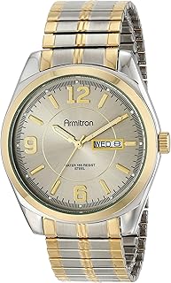 Armitron Men's Day-Date Function Expansion Band Watch, 20-4591