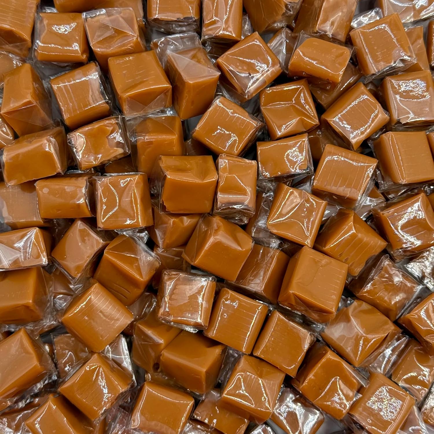 Sea Salt Caramel Cubes Candy 2 Pounds, Individually Wrapped, Bulk Pack (About 150 Count)
