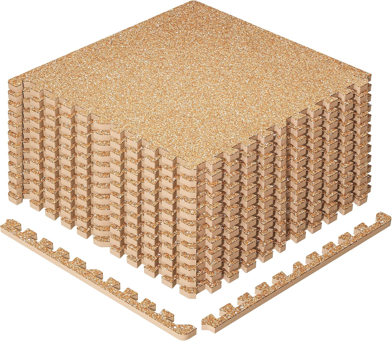 SUPERJARE 0.79'' Extra-Thick 12 Pcs 48 Sq Ft Exercise Equipment Mats