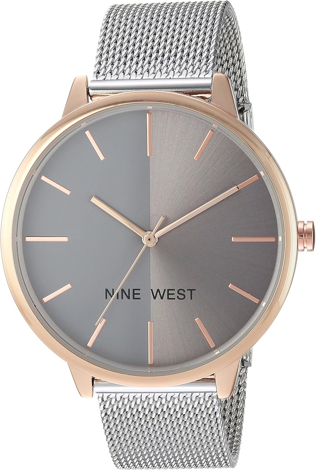 NINE WEST Women's Mesh Bracelet Watch