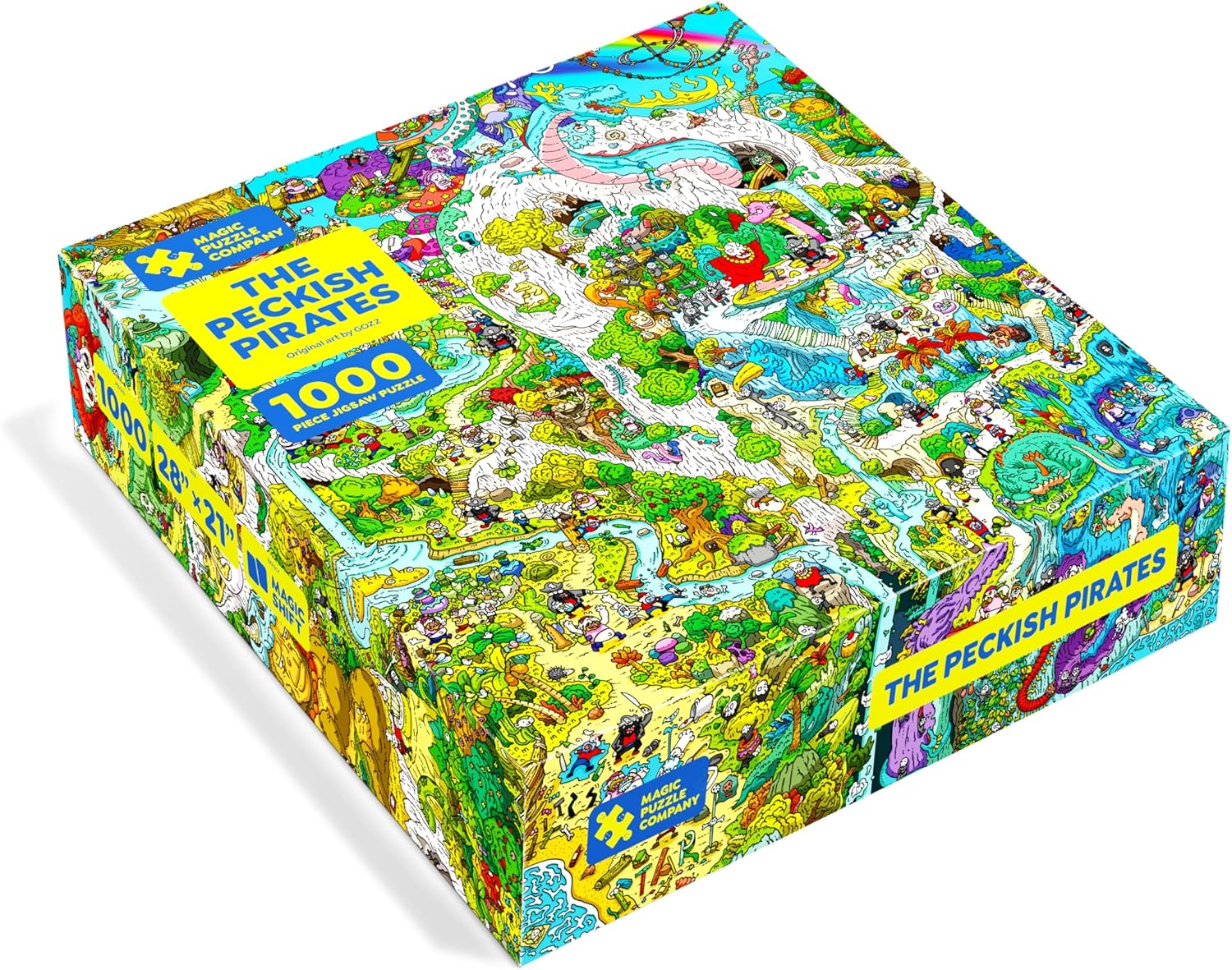 The Peckish Pirates • 1000-Piece Jigsaw Puzzle from The Magic Puzzle Company • Series Four