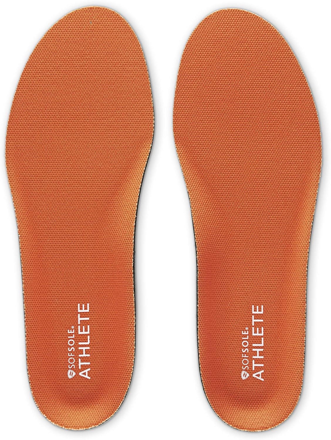 Sof Sole Athlete Trim-to-Fit Insoles – Gel Cushioning, Neutral Arch Support, Lightweight Design, Moisture-Absorbent, Antimicrobial Protection, Customizable Fit for Athletic Performance- UK Size 9-10