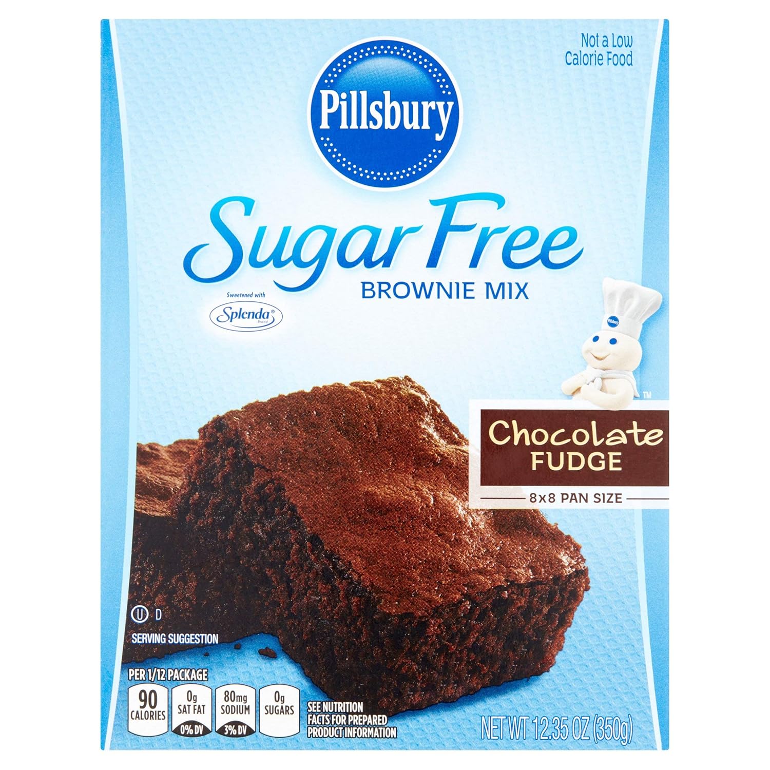 Pillsbury Sugar Free Chocolate Fudge Brownie Mix, 12.35 oz
