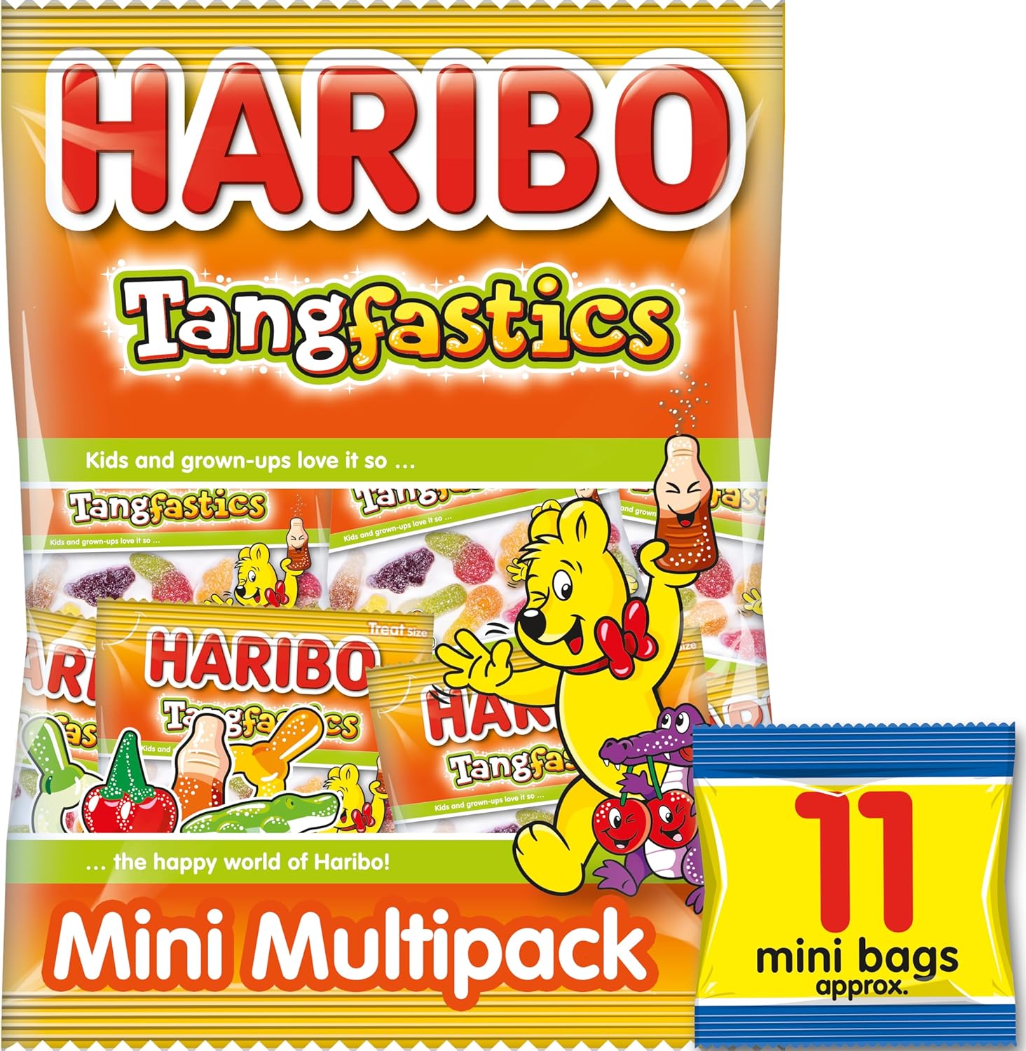 Haribo Tangfastics Sweets, 176g