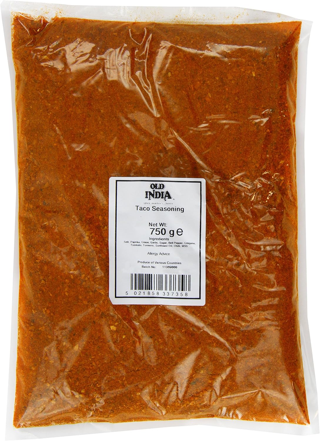 Old India Taco Seasoning 750 g