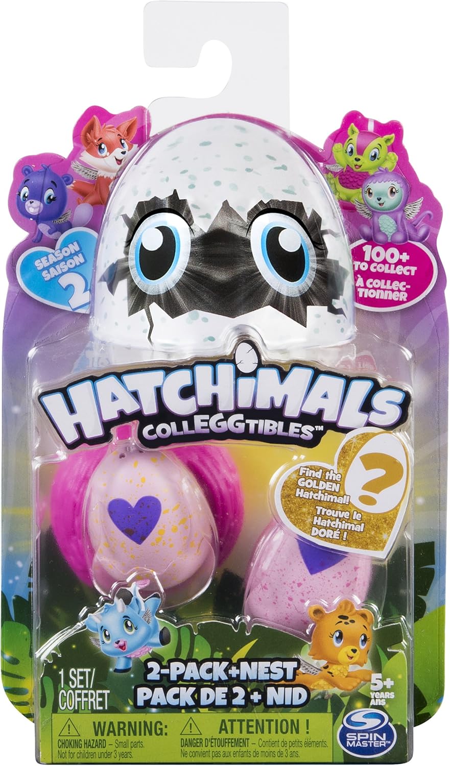Hatchimals 6041329 "Season 2 Colleggtibles Plus Nest" Figure