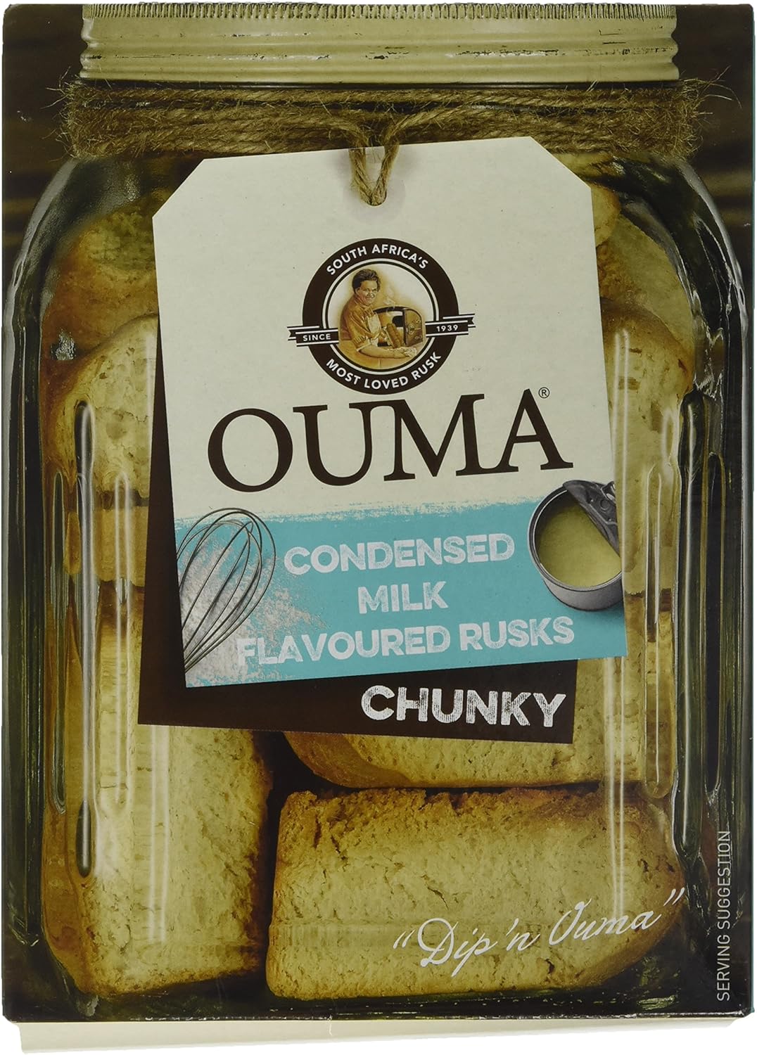 Ouma Condensed Milk Flavoured Rusks 500 g (Pack of 3)