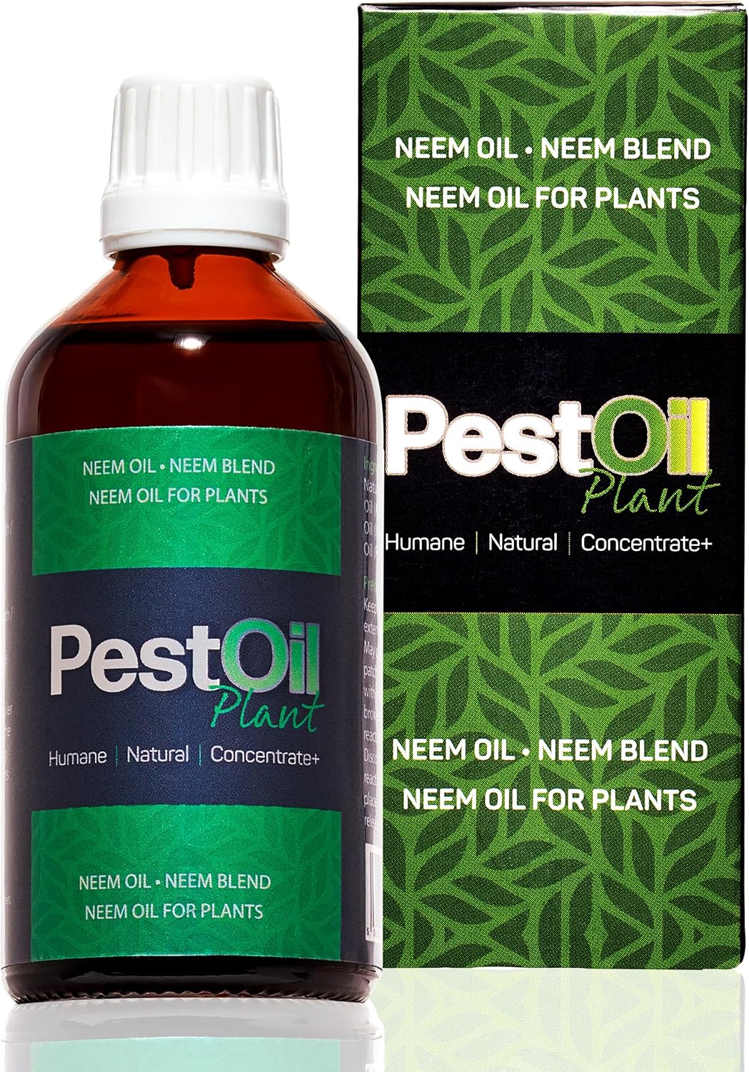 PestOil Plant, Makes 20 litres Houseplant Bug Spray, Neem Oil for Plants, Essential Oil Blend