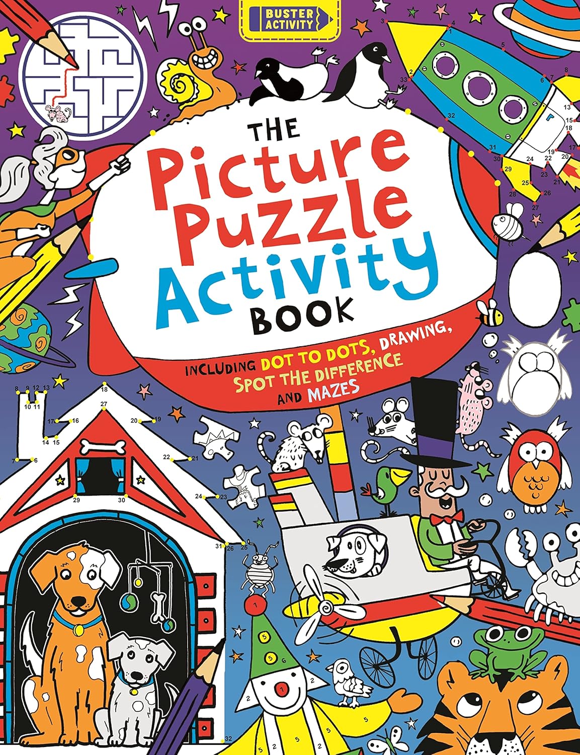 The Picture Puzzle Activity Book (Buster Puzzle Activity)